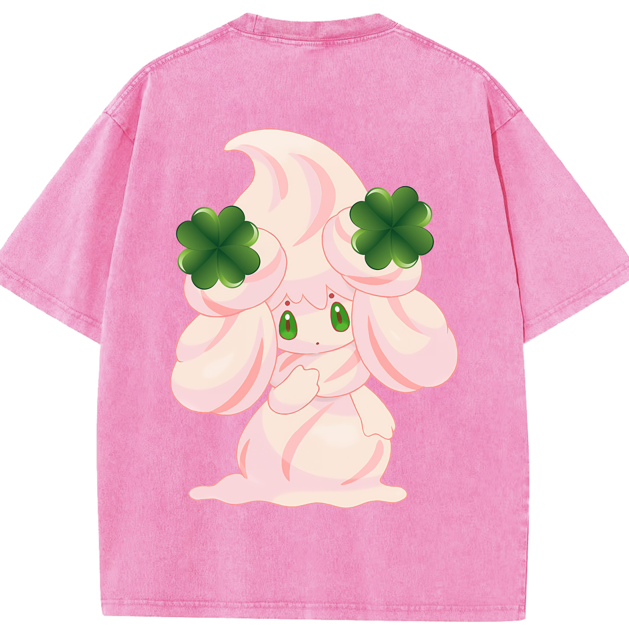 （画像用） ポケットモンスター Pokémon 綿100% ヴィンテージ風 半袖Tシャツ（背面プリント）